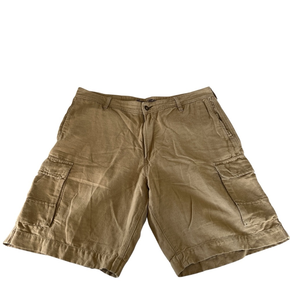 Classic Tan Cargo Shorts for Men